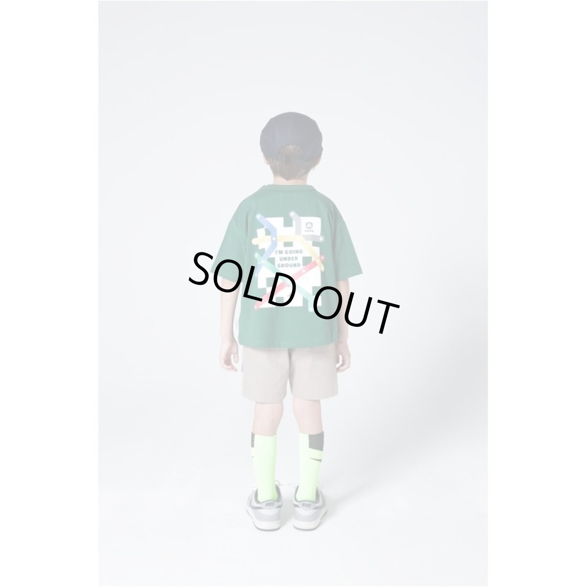 画像4: HIGHKING(ハイキング) underground s/sleeve【green】【100-120cm 】 (4)