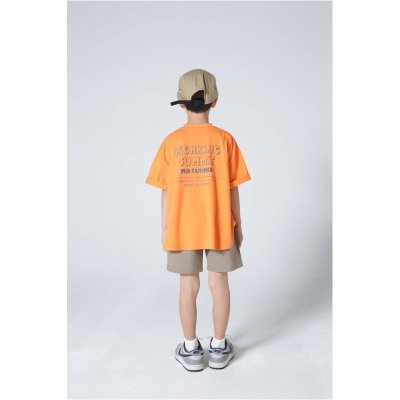 画像1: HIGHKING(ハイキング) summit short sleeve【orange】【130-160cm 】