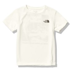 画像2: ノースフェイス キッズ Tシャツ THE NORTH FACE ショートスリーブファイヤーフライティー S/S Firefly Tee 【W/ホワイト】【100 110 120 130 140 150】子供服 (2)