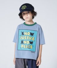 画像1: ハイキング キッズ  Tシャツ HIGHKING justice short sleeve【130 140 150 160】子供服 (1)