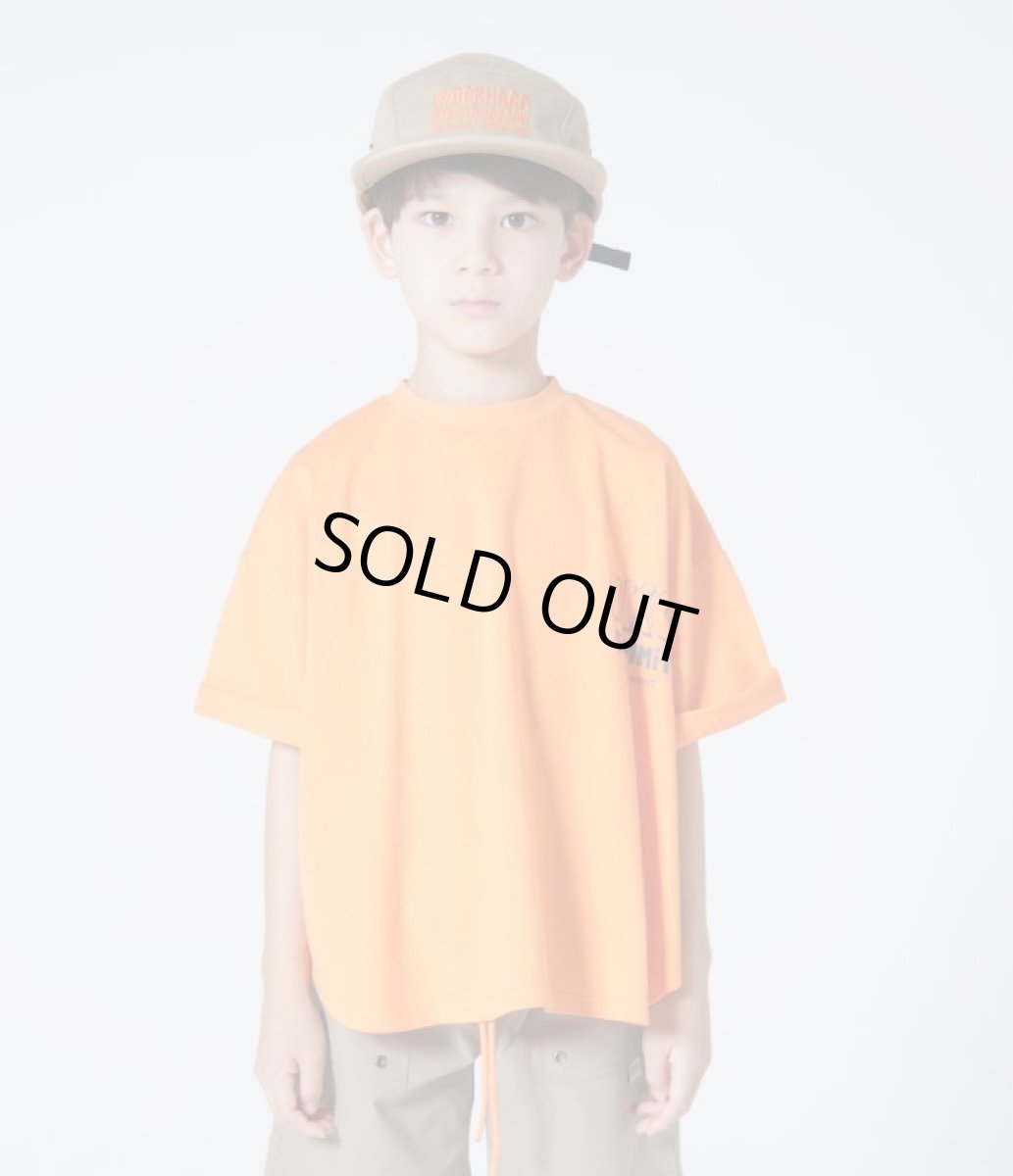 画像2: HIGHKING(ハイキング) summit short sleeve【orange】【100-120cm 】 (2)
