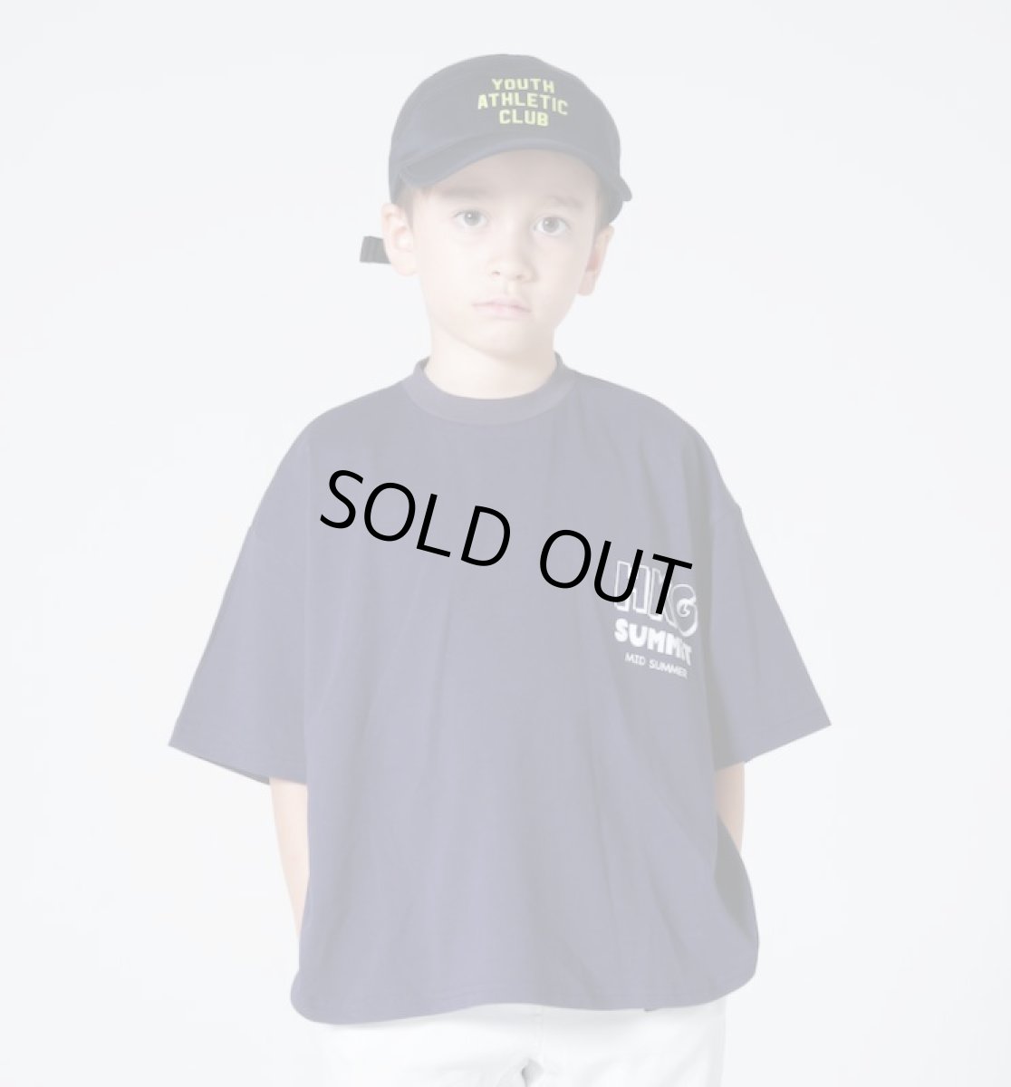 画像2: HIGHKING(ハイキング) summit short sleeve【navy】【130-160cm 】 (2)