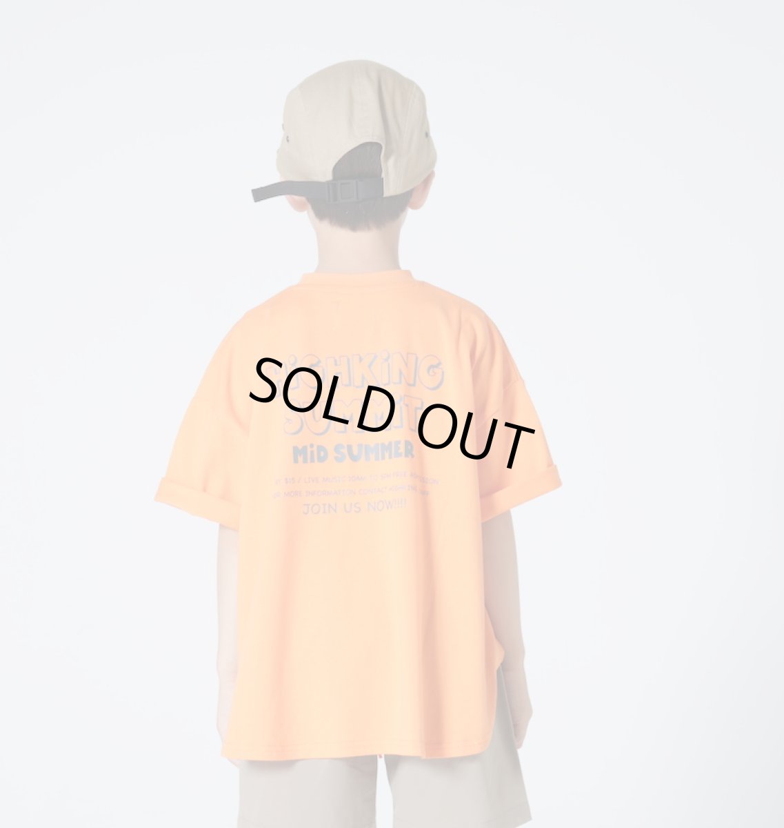 画像1: HIGHKING(ハイキング) summit short sleeve【orange】【100-120cm 】 (1)