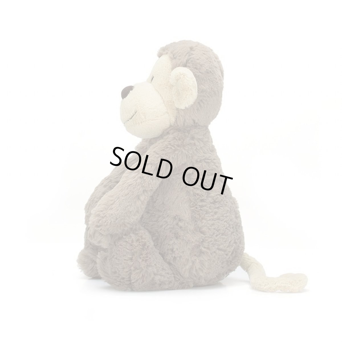 画像2: ジェリーキャット ぬいぐるみ さる JELLYCAT Bashful Monkey(バシュフルモンキー) Mサイズ 出産祝い 誕生日 お祝い プレゼント 贈り物 赤ちゃん ベビー キッズ かわいい 高級 ブランド (2)