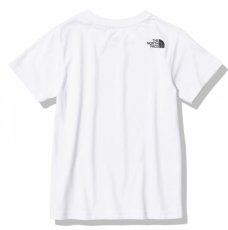 画像2: ノースフェイス キッズ Tシャツ THE NORTH FACE ショートスリーブグラフィックティー S/S Graphic Tee 【W/ホワイト】 【100 110 120 130 140 150】子供服 (2)