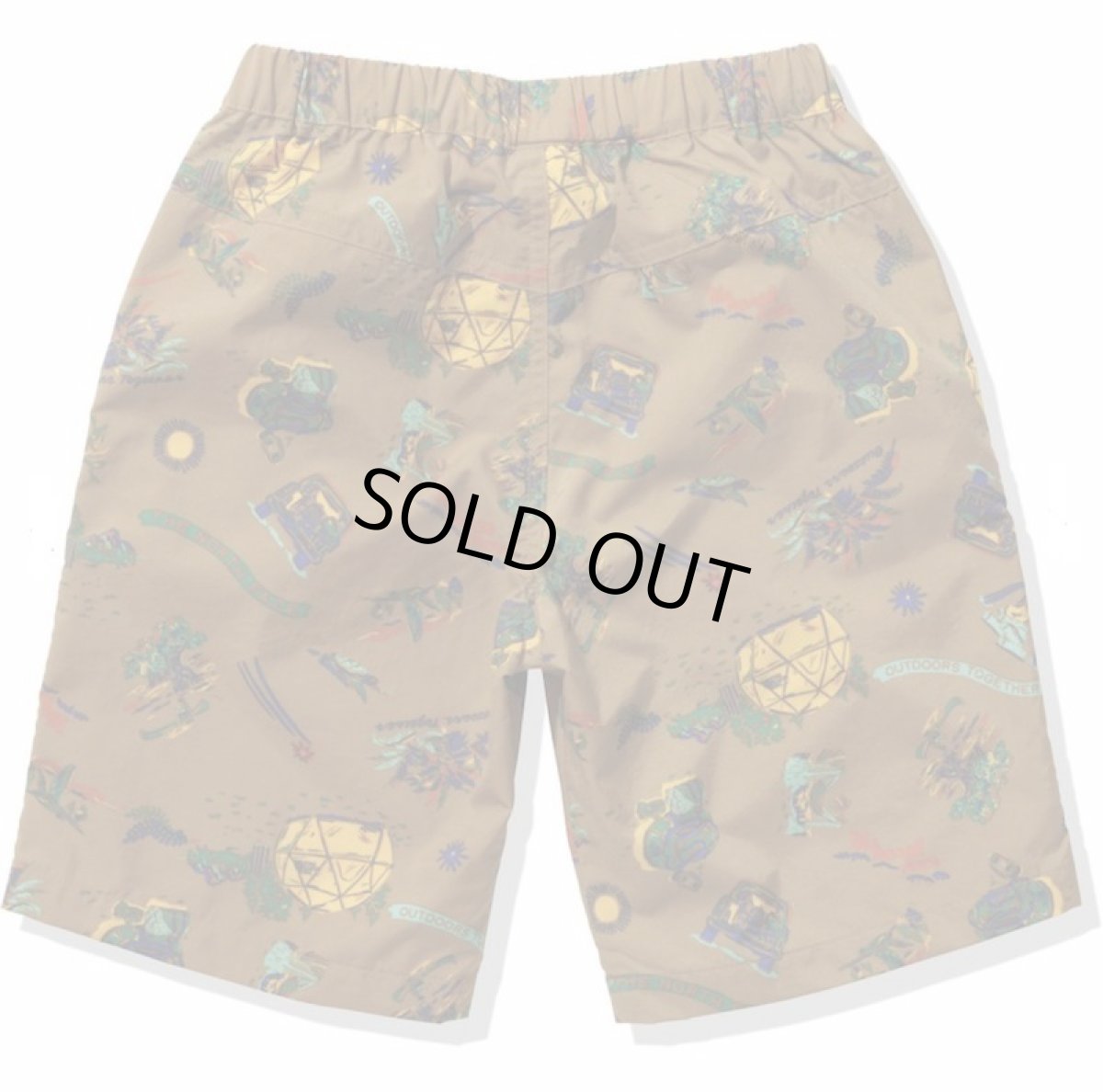 画像2: ノースフェイス キッズ 水陸両用パンツ THE NORTH FACE ノベルティークラスファイブショート Novelty Class V Short 【CB/TNFキャンプブラウン】【100 110 120 130 140 150】子供服 (2)