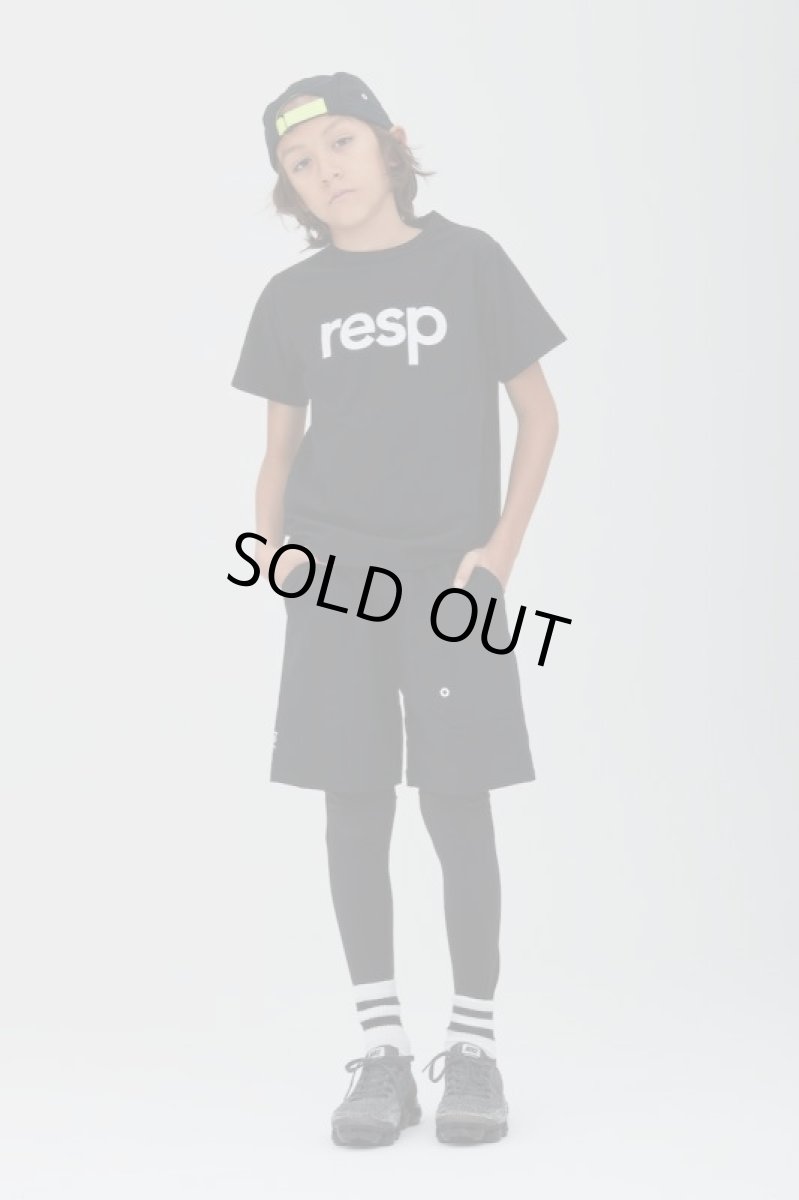 画像4: アールイーエスピー キッズ 子供服 RE/SP クライムショーツ 【BLACK】【130 140 150 160】 (4)