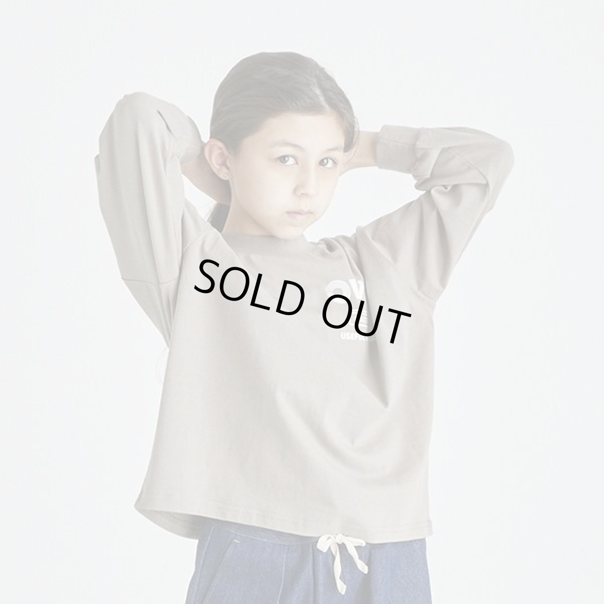 画像3: GENERATOR(ジェネレーター) OVER L/S Tシャツ【AG/アッシュグレー】【110-160cm】 (3)