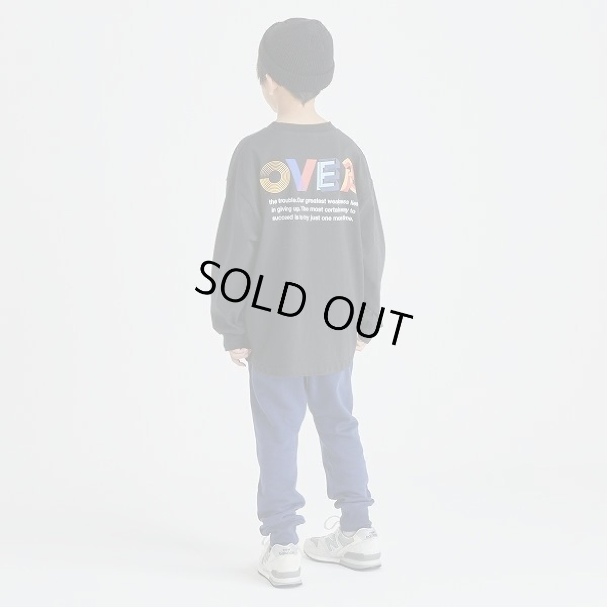 画像4: GENERATOR(ジェネレーター) OVER L/S Tシャツ【BK/ブラック】【110-160cm】 (4)