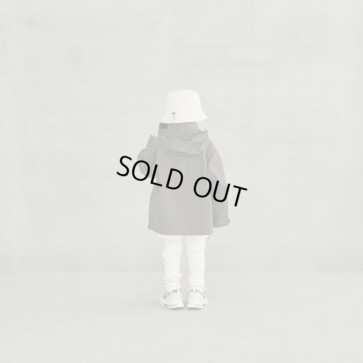 画像5: MOUNTEN. マウンテン 子供服 recycle nylon rip blouson 【charcoal】【110-140cm】 (5)