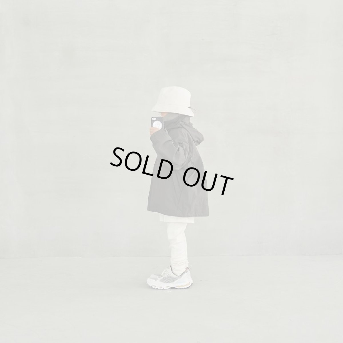 画像4: MOUNTEN. マウンテン 子供服 recycle nylon rip blouson 【charcoal】【110-140cm】 (4)