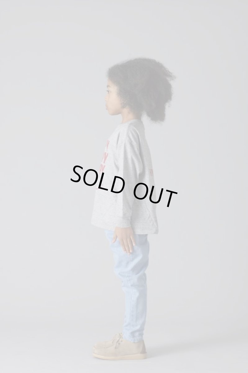 画像3: 【SALE20%OFF】SMOOTHY(スムージー) HAPPY ロンTee【H.GRAY】【90-160cm】 (3)