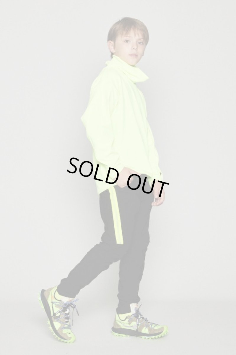 画像5: RESP/アールイーエスピー/キッズ/ジュニア/子供服 RE/SP TEC PANTS BLACK/LIME 130cm 140cm 150cm 160cm (5)