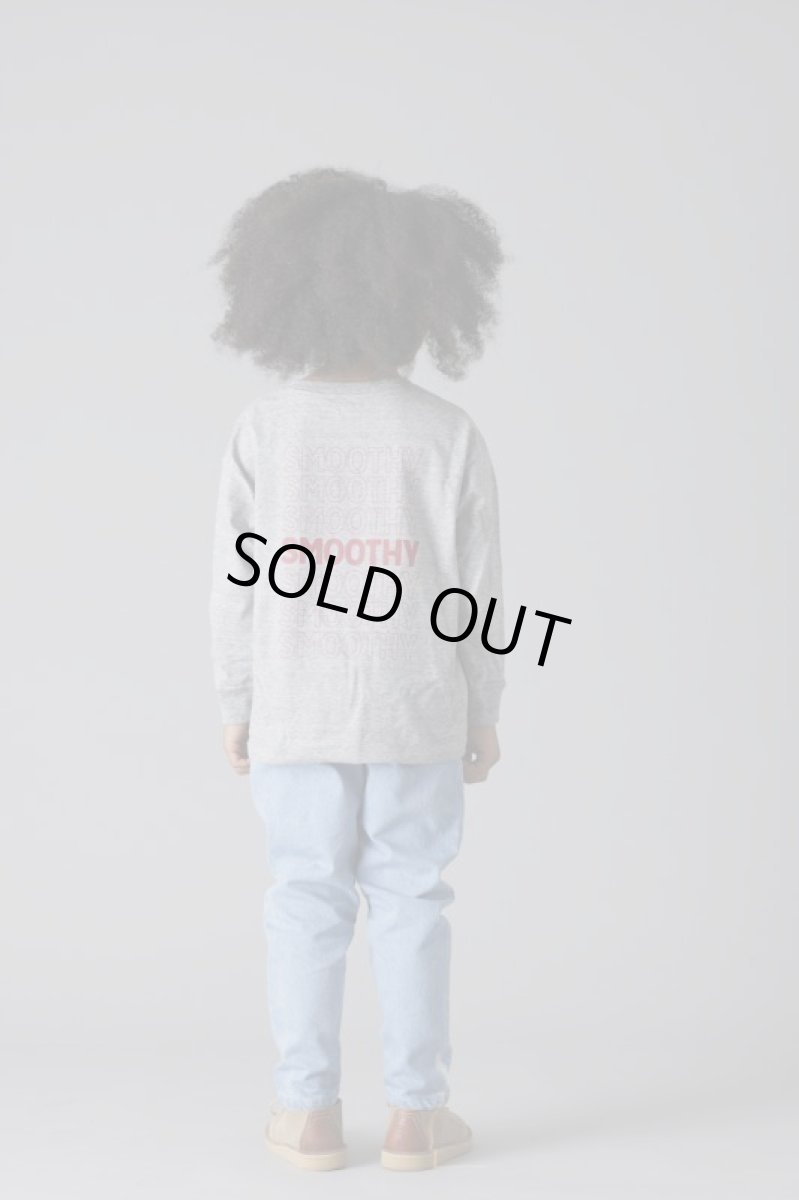 画像4: 【SALE20%OFF】SMOOTHY(スムージー) HAPPY ロンTee【H.GRAY】【90-160cm】 (4)