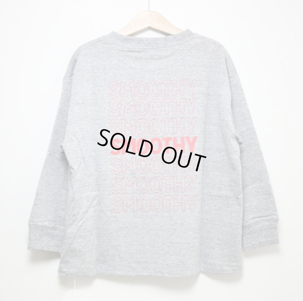 画像6: 【SALE20%OFF】SMOOTHY(スムージー) HAPPY ロンTee【H.GRAY】【90-160cm】 (6)