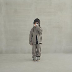 画像2: MOUN TEN.（マウンテン）子供服 sweat zip hoodie 【greige】【110-140cm】 (2)