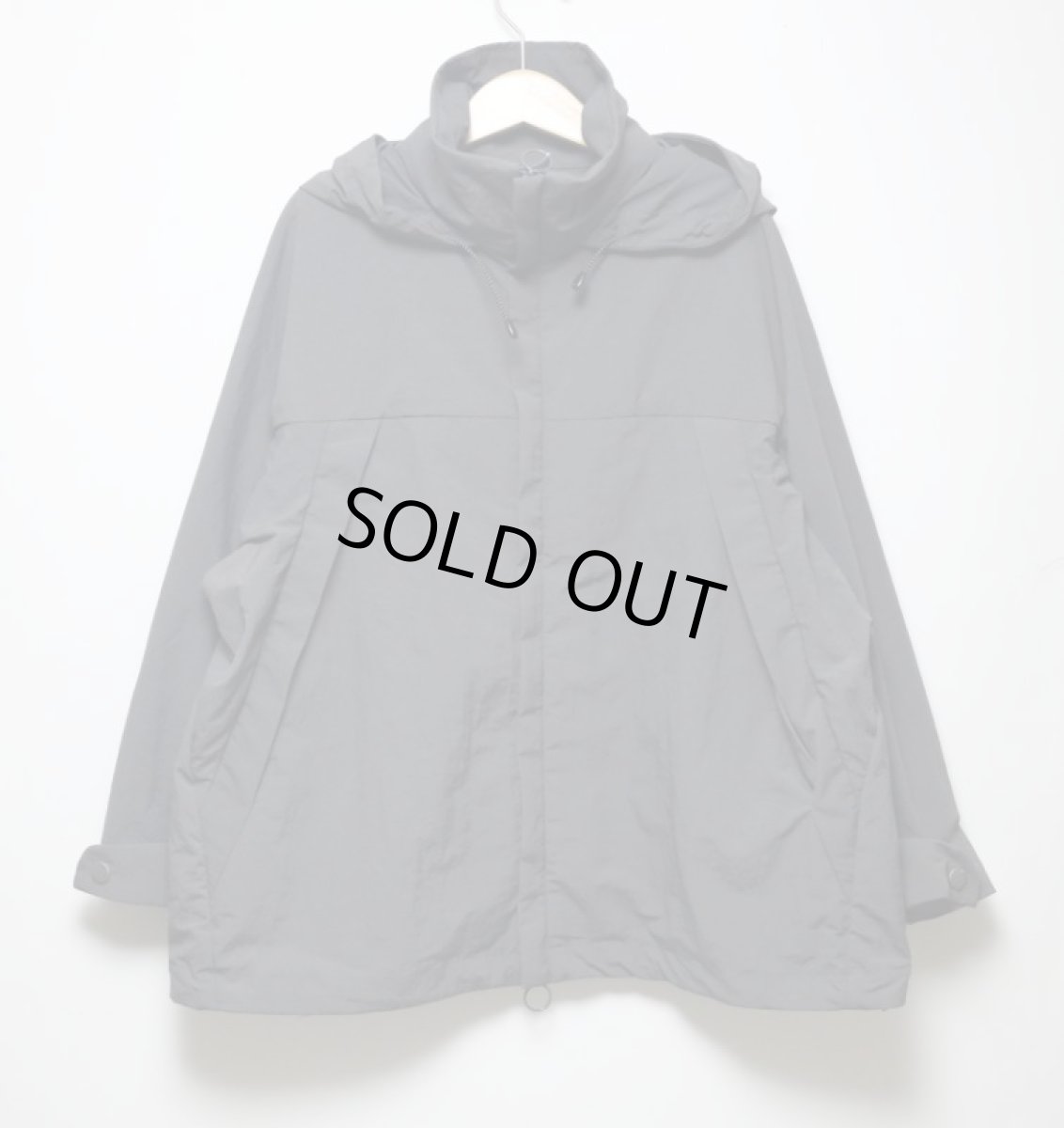 画像9: MOUNTEN. マウンテン 子供服 recycle nylon rip blouson 【charcoal】【110-140cm】 (9)