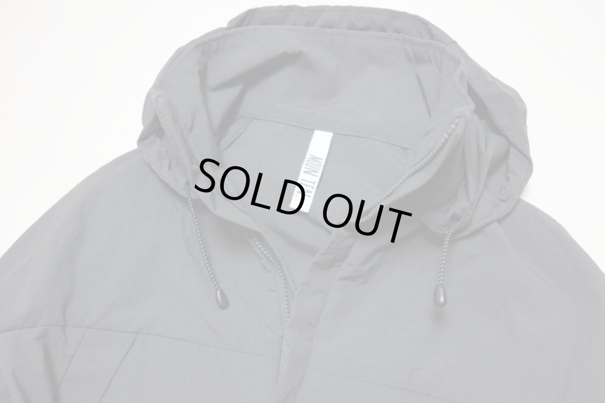 画像11: MOUNTEN. マウンテン 子供服 recycle nylon rip blouson 【charcoal】【110-140cm】 (11)