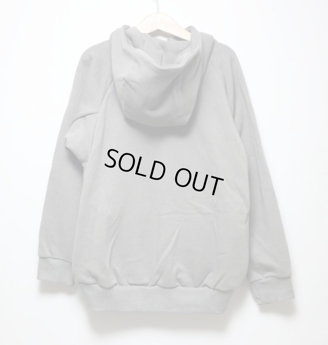 画像8: MOUNTEN. マウンテン 子供服 sweat zip hoodie 【greige】【145-155cm】 (8)