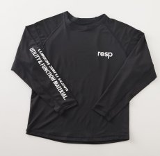 画像5: RESP アールイーエスピー キッズ 子供服 RE/SP アンダートップL/S Tee 【BLACK】【130 140 150 160】 (5)