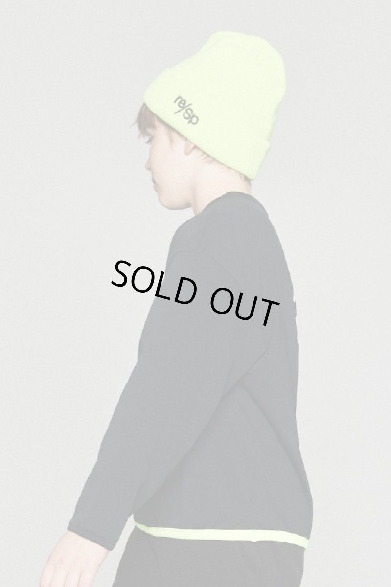 画像3: RESP アールイーエスピー キッズ 子供服 RE/SP プラクティス L/S TEE 【BLACK】【130 140 150 160】 (3)