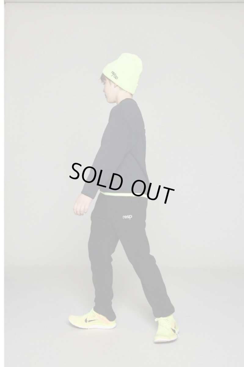 画像4: RESP アールイーエスピー キッズ 子供服 RE/SP プラクティス L/S TEE 【BLACK】【130 140 150 160】 (4)