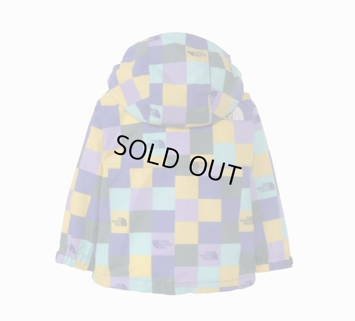 画像2: ノースフェイス ベビー アウター THE NORTH FACE ノベルティコンパクトジャケット B Novelty Compact Jacket【TG/TNFブロックグリーン】 【80 90】 (2)