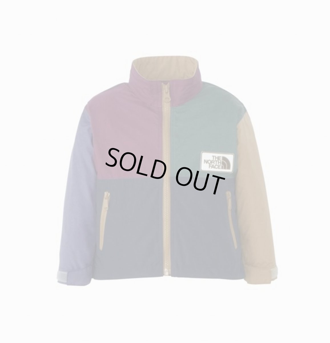 画像3:  ノースフェイス ベビー アウター THE NORTH FACE グランドコンパクトジャケット B Grand Compact Jacket【ME/マルチカラー4】 【80 90】 (3)