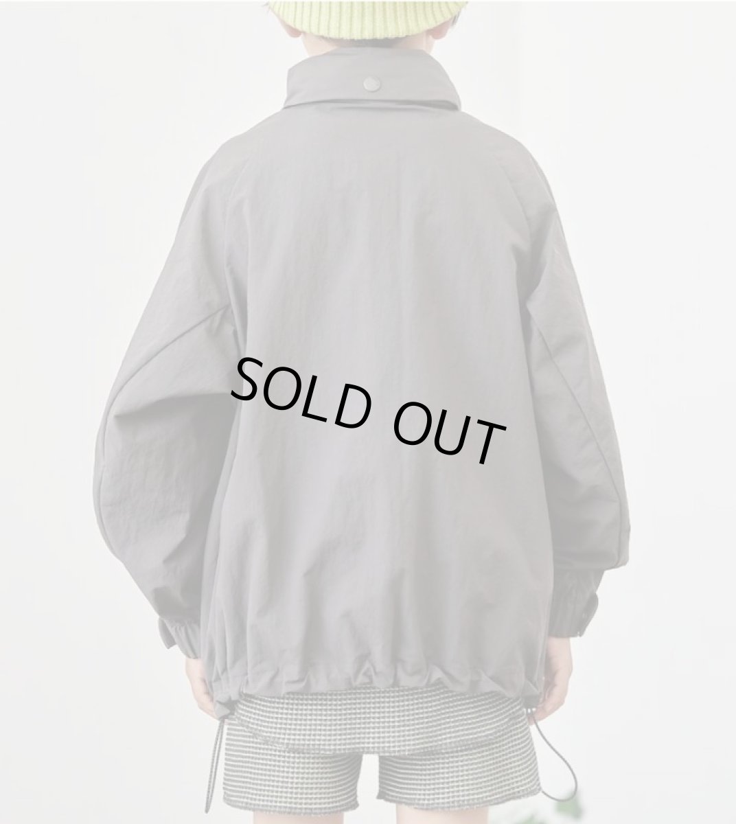 画像7: MOUNTEN. マウンテン 子供服 recycle nylon rip blouson 【charcoal】【110-140cm】 (7)