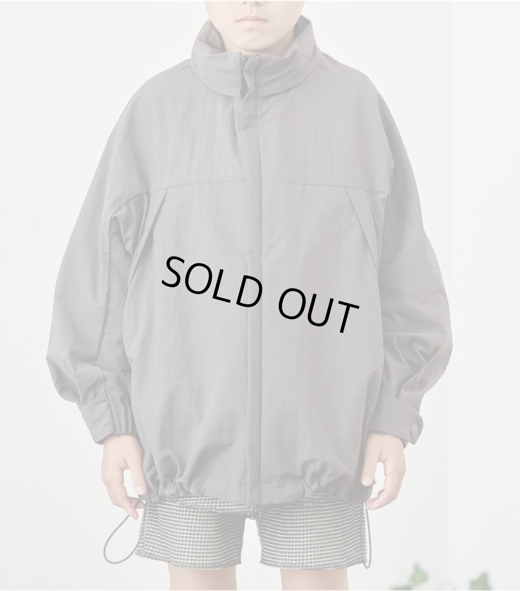 画像6: MOUNTEN. マウンテン 子供服 recycle nylon rip blouson 【charcoal】【110-140cm】 (6)