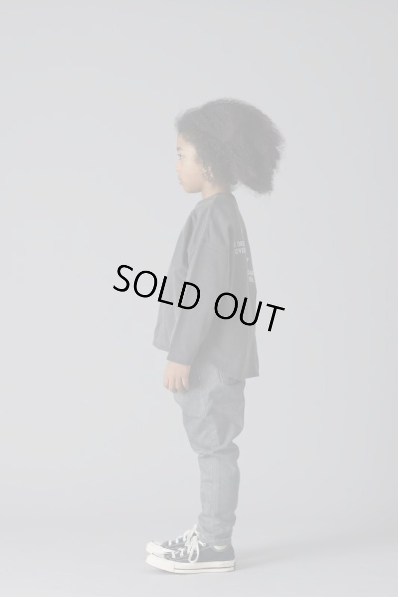 画像3: SMOOTHY(スムージー) ピグメントラインロンTee【BLACK】【90-160cm】 (3)