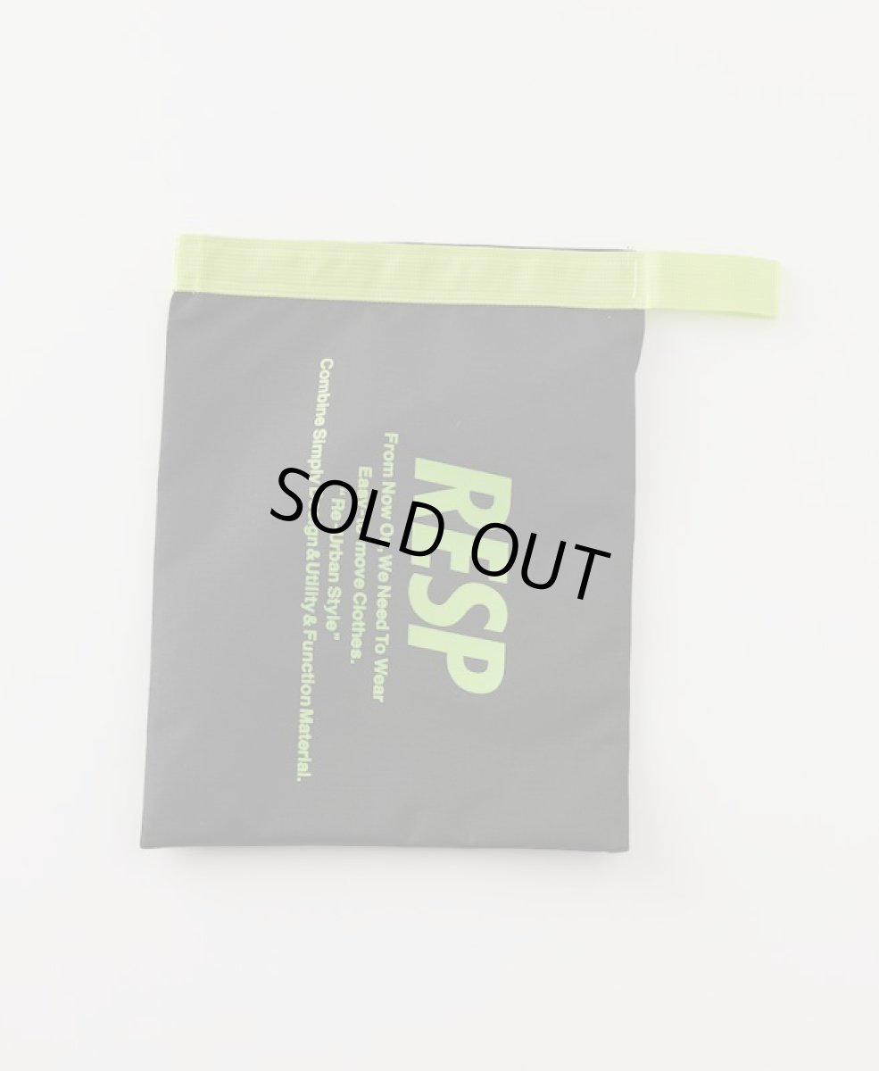 画像2: RESP (アールイーエスピー)  シューズケース【BLACK】【FREE】 (2)