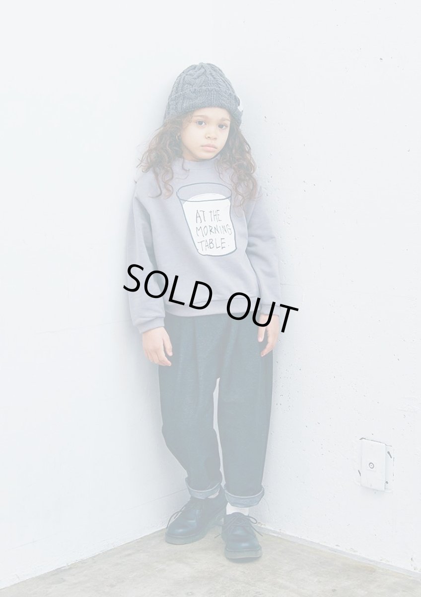 画像2: 6°vocaLe セスタヴォカーレ LOGOスウェット 【GRAY】【130-150cm】 (2)