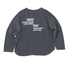 画像6: 【SALE30%OFF】SMOOTHY(スムージー) ピグメントラインロンTee【BLACK】【90-160cm】 (6)