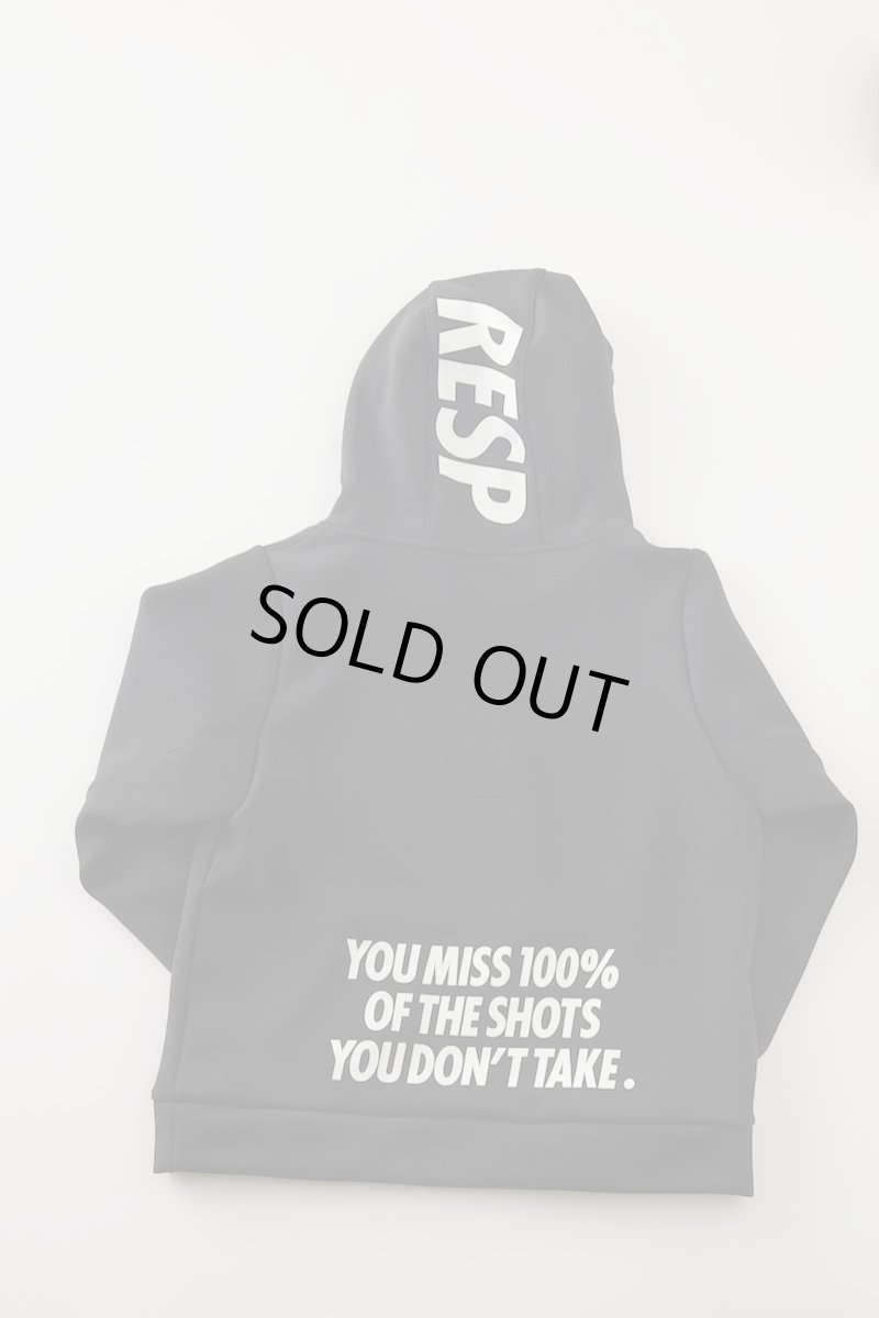 画像5: RESP アールイーエスピー RE/SP フーデッドパーカー 【BLACK】【130 140 150 160】 (5)