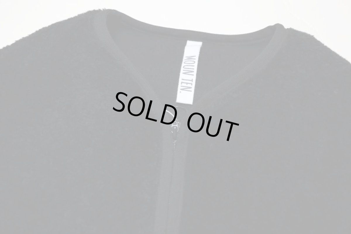 画像8: MOUNTEN. マウンテン 子供服 quilt x boa blouson【black】【145-155cm】 (8)