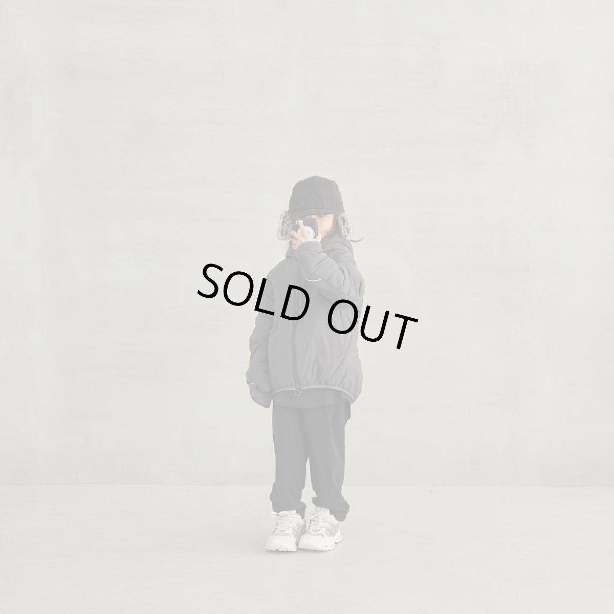 画像4: MOUNTEN. マウンテン 子供服 stretch warm pants 【black】【145-155cm】 (4)