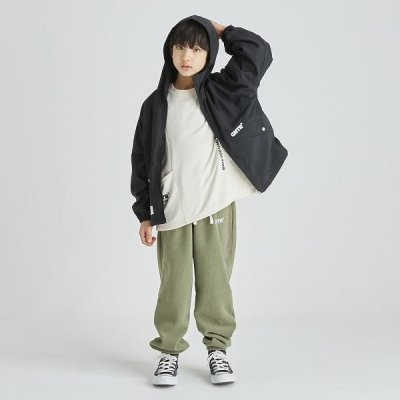 画像1: 【SALE30%OFF】GENERATOR ジェネレーター マウンテンパーカー【BK/ブラック】【110-160cm】