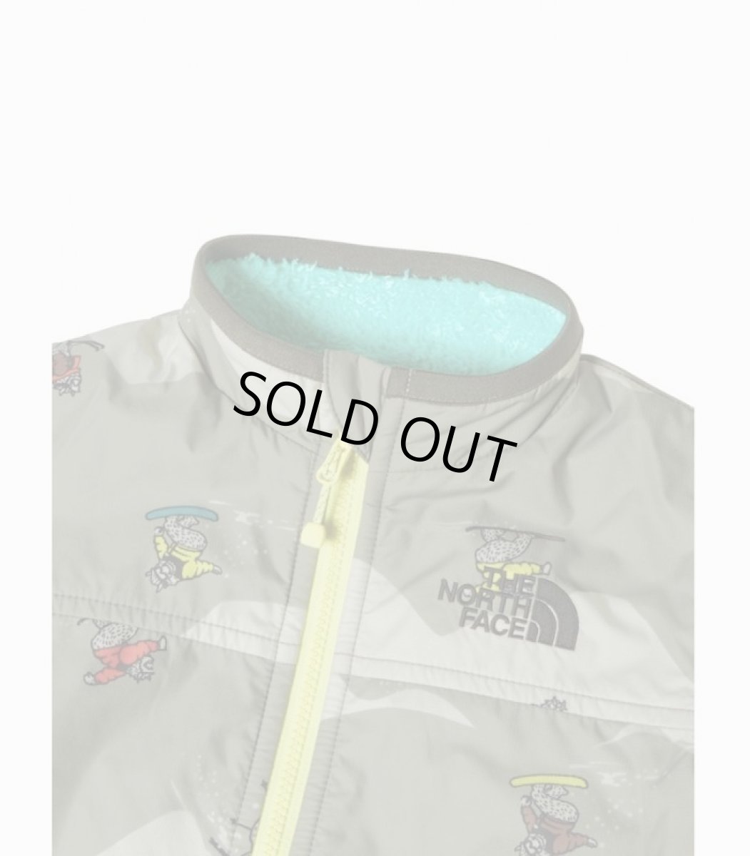 画像11: ノースフェイス ベビー アウター THE NORTH FACE ノベルティリバーシブルコージージャケット B Novelty Reversible Cozy Jacket【SY/スノーイエティ】 【80 90】 (11)