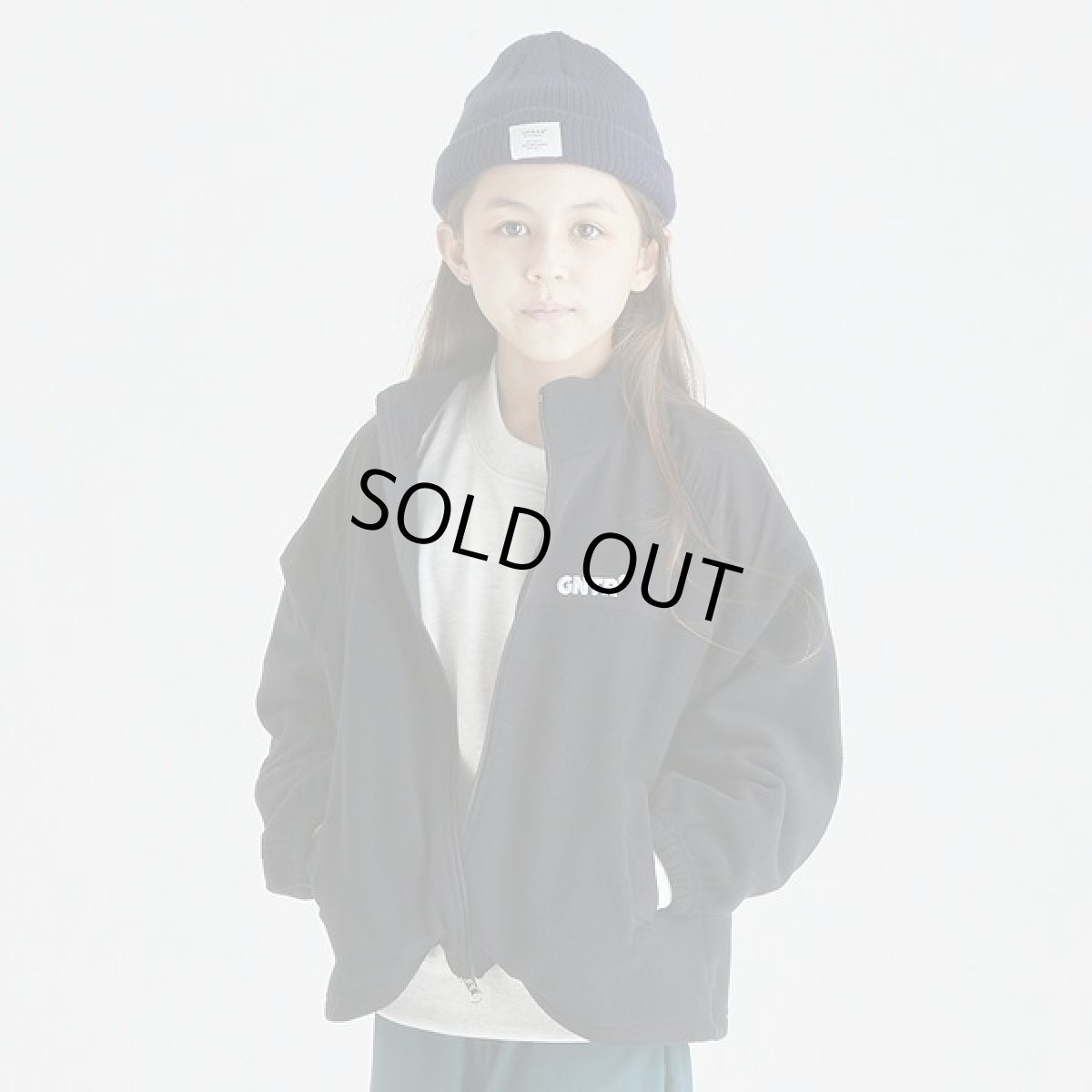 画像1: 【SALE30%OFF】GENERATOR ジェネレーター MILIS フリースJK【BK/ブラック】【110-160cm】 (1)