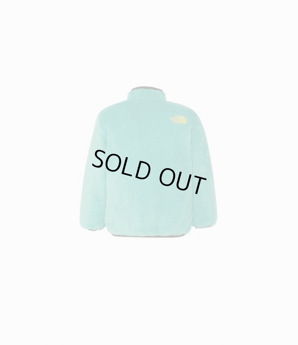 画像4:  ノースフェイス キッズ アウター THE NORTH FACE トドラーノベルティリバーシブルコージージャケット T Novelty Reversible Cozy Jacket【SY/スノーイエティ】 【100 110 120】 (4)