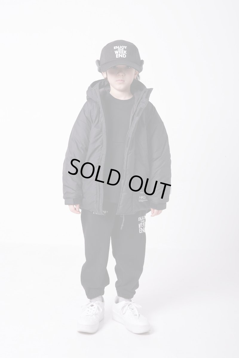 画像2: ハイキング キッズ フリースパンツ HIGHKING feel pants 【black】【130 140 150 160】子供服 (2)