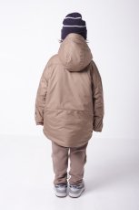 画像5: ハイキング キッズ アウター  HIGHKING tactical jacket 【beige】【120 130 140 150 160 170】 (5)