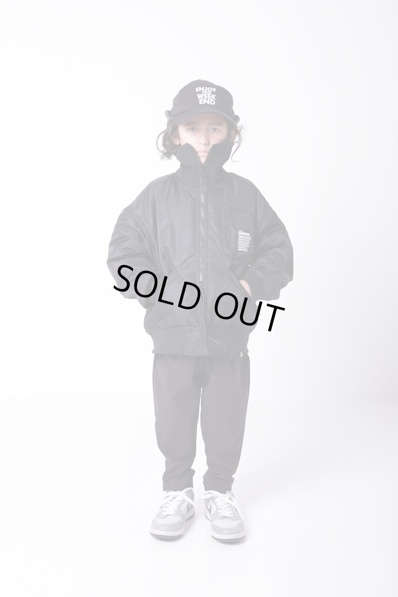 画像2: ハイキング キッズ アウター  HIGHKING evil way jacket 【black】【120 130 140 150 160 170】 (2)