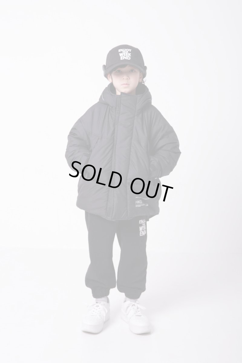 画像2: ハイキング キッズ アウター  HIGHKING tactical jacket 【black】【120 130 140 150 160 170】 (2)