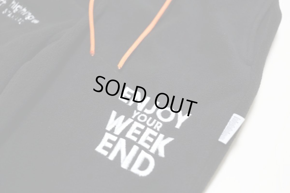 画像6: ハイキング キッズ フリースパンツ HIGHKING feel pants 【black】【100 110 120】子供服 (6)