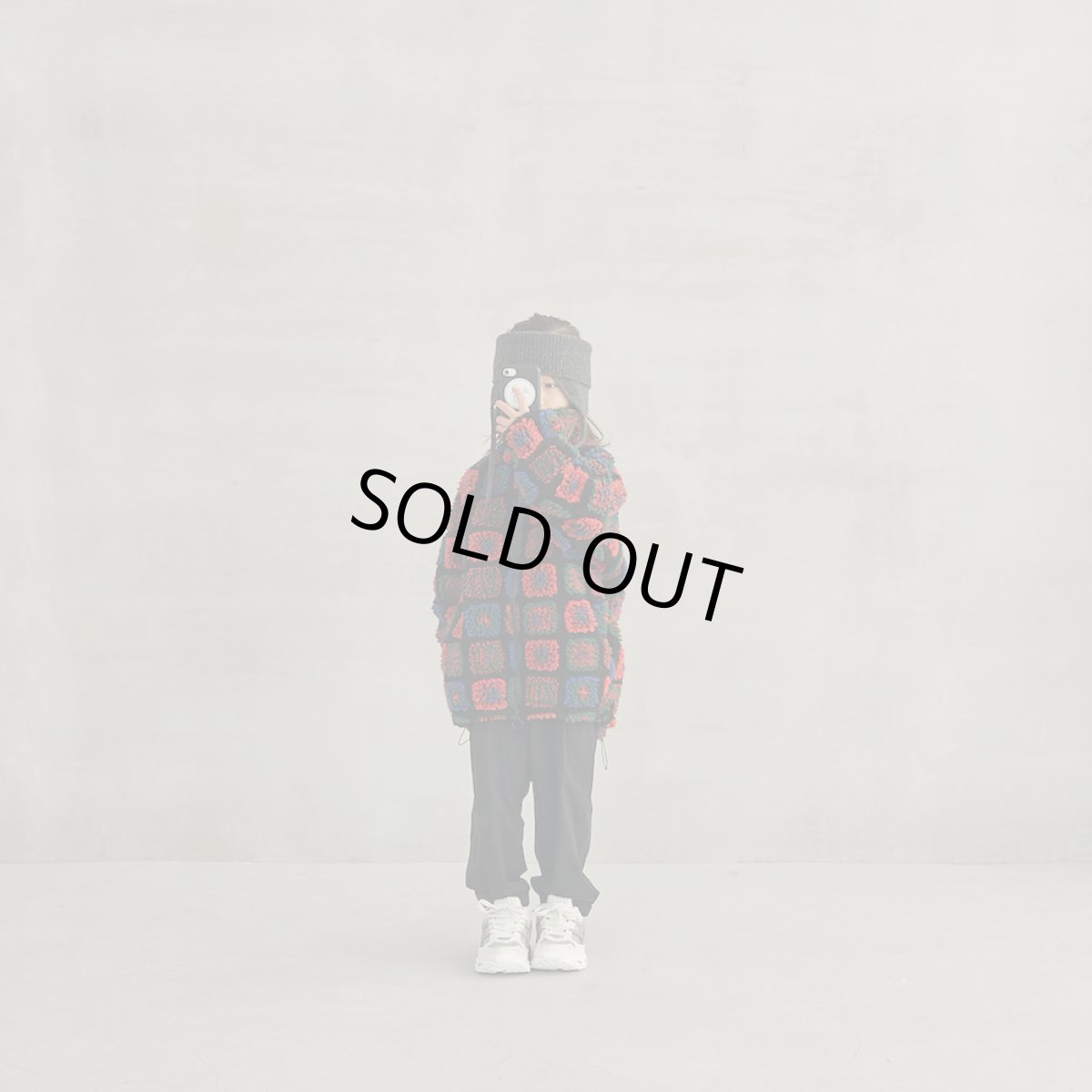 画像2: MOUNTEN. マウンテン 子供服 flower boa blouson【black】【110-140cm】 (2)