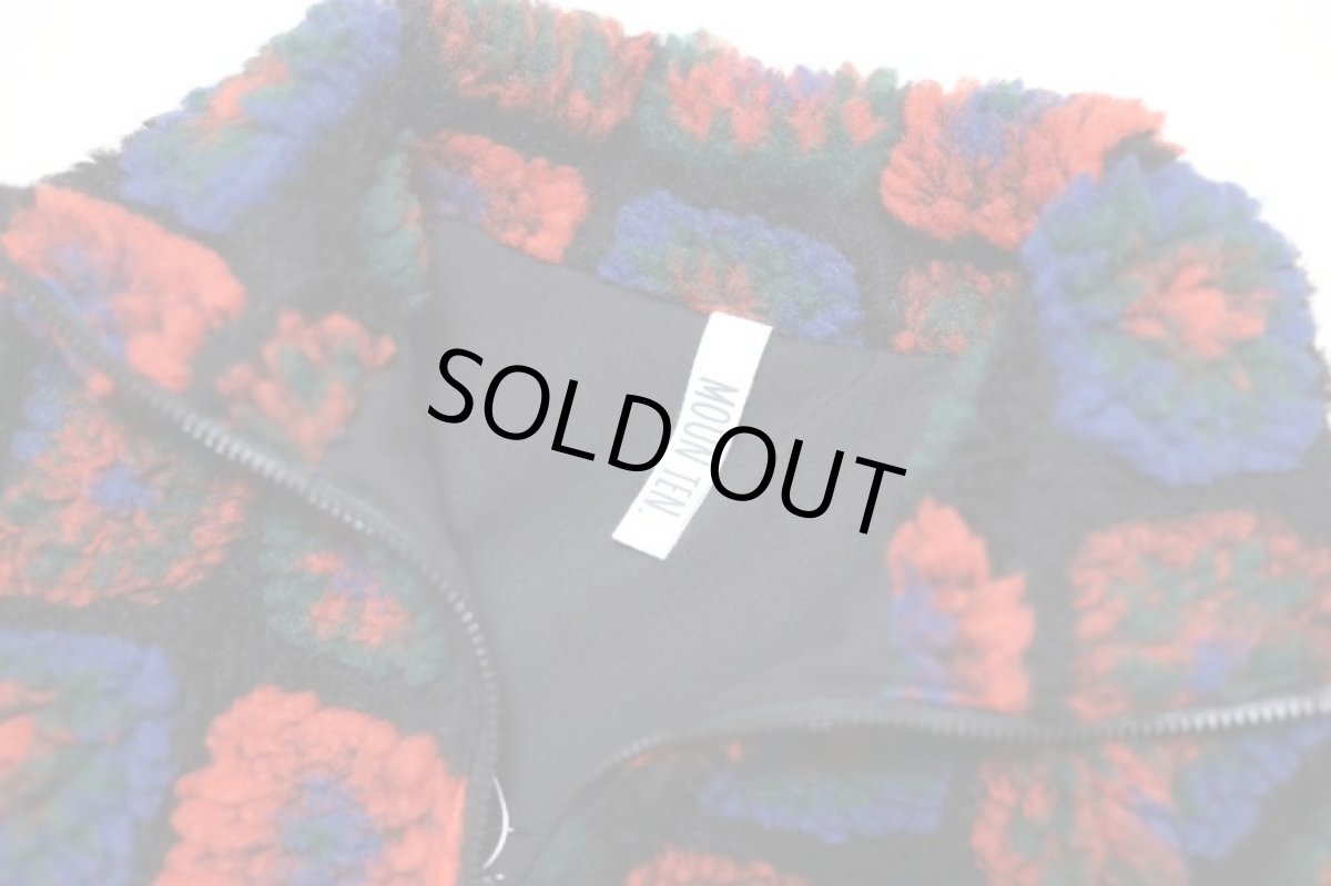 画像10: MOUNTEN. マウンテン 子供服 flower boa blouson【black】【110-140cm】 (10)