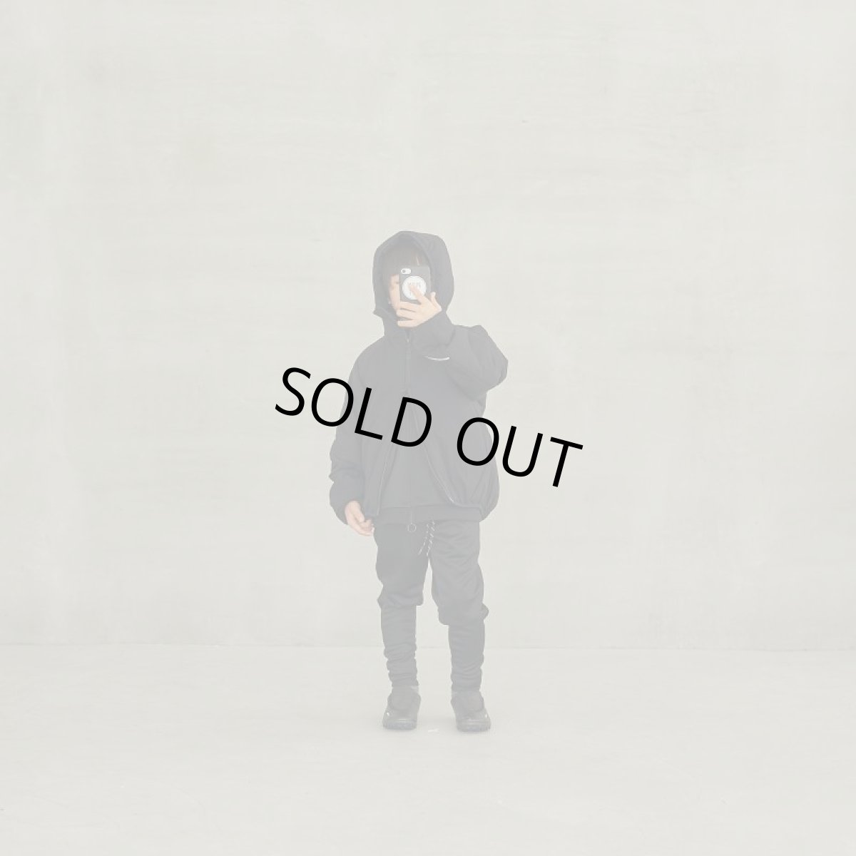 画像2: MOUNTEN. マウンテン 子供服 air mitten blouson【black】【95-140cm】 (2)