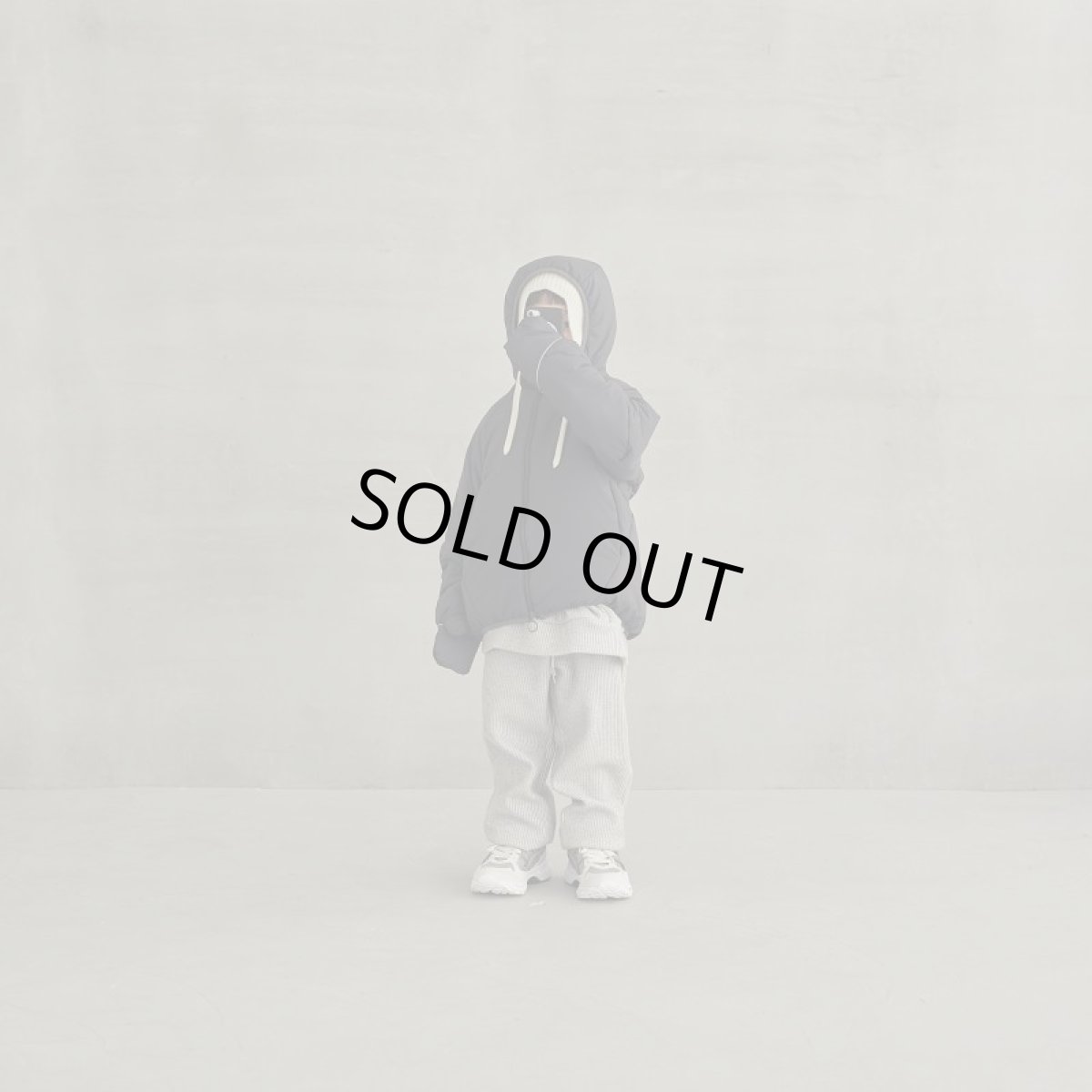 画像4: MOUNTEN. マウンテン 子供服 air mitten blouson【charcoal】【145-155cm】 (4)